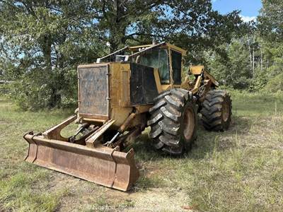 2018 Tigercat 620E Articulating Log Skidder Dozer Grapple Claw Winch Cab bidadoo