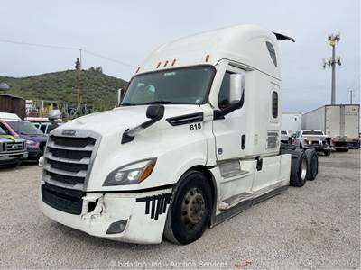 2023 Freightliner Cascadia 126 T/A Sleeper Cab Truck Tractor Detroit bidadoo