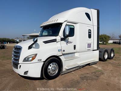 2022 Freightliner Cascadia 126 T/A Sleeper Semi Truck Tractor Detroit bidadoo