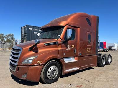 2022 Freightliner Cascadia T/A Sleeper Truck Tractor A/T Detroit DD15 bidadoo