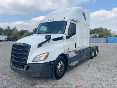 2020 Freightliner Cascadia T/A Sleeper Truck Tractor Detroit DD15 A/T bidadoo