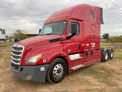 2019 Freightliner Cascadia T/A Sleeper Truck Tractor Detroit DD15 A/T bidadoo