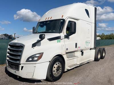 2019 Freightliner Cascadia T/A Sleeper Truck Tractor Semi A/T bidadoo -Repair