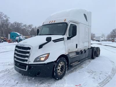 2020 Freightliner Cascadia T/A Sleeper Truck Tractor Detroit DD15 A/T bidadoo
