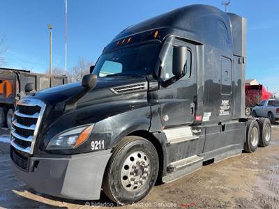 2021 Freightliner Cascadia T/A Sleeper Truck Tractor Detroit DD15 A/T bidadoo