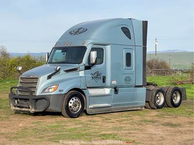 2021 Freightliner Cascadia T/A Sleeper Truck Tractor Detroit DD15 A/T bidadoo