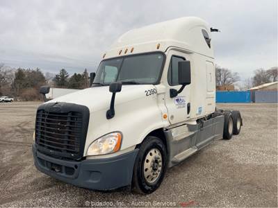 2016 Freightliner Cascadia T/A Sleeper Semi Truck Tractor Detroit A/T bidadoo