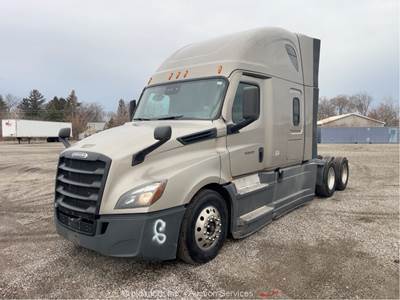 2021 Freightliner Cascadia T/A Sleeper Semi Truck Tractor Detroit A/T bidadoo