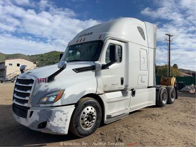 2020 Freightliner Cascadia T/A Sleeper Truck Tractor Detroit DD15 A/T bidadoo