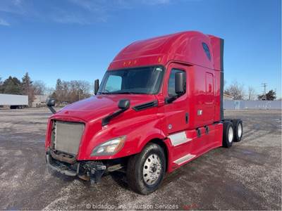 2019 Freightliner Cascadia T/A Sleeper Semi Truck Tractor Detroit A/T bidadoo