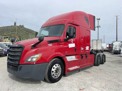 2021 Freightliner Cascadia T/A Sleeper Truck Tractor Detroit DD15 A/T bidadoo