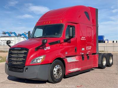 2020 Freightliner Cascadia T/A Sleeper Semi Truck Tractor Detroit A/T bidadoo