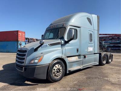 2019 Freightliner Cascadia T/A Sleeper Truck Tractor Detroit DD15 A/T bidadoo