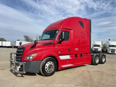 2020 Freightliner Cascadia T/A Sleeper Truck Tractor Detroit DD15 A/T bidadoo