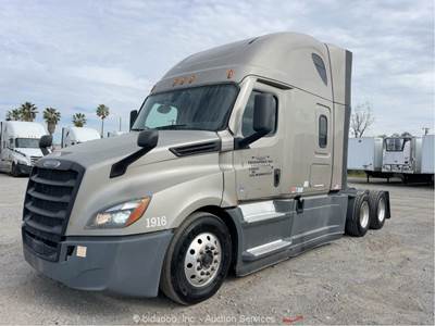 2021 Freightliner Cascadia T/A Sleeper Truck Tractor Detroit DD15 A/T bidadoo