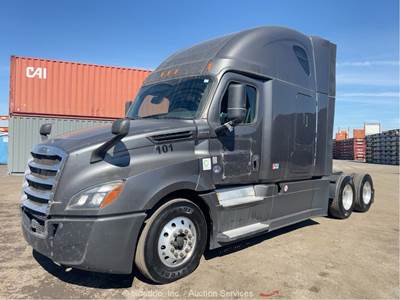 2019 Freightliner Cascadia T/A Sleeper Truck Tractor Detroit DD15 A/T bidadoo