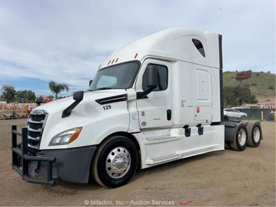 2020 Freightliner Cascadia T/A Sleeper Truck Tractor Detroit DD15 A/T bidadoo