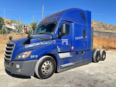 2021 Freightliner Cascadia T/A Sleeper Truck Tractor Detroit DD15 A/T bidadoo