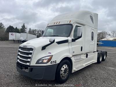 2020 Freightliner Cascadia T/A Sleeper Truck Tractor Detroit DD15 A/T bidadoo