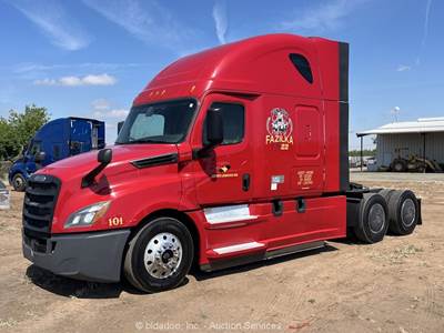 2020 Freightliner Cascadia T/A Sleeper Truck Tractor Detroit DD15 A/T bidadoo