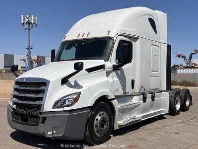 2018 Freightliner Cascadia T/A High Roof Sleeper Truck Tractor Detroit bidadoo