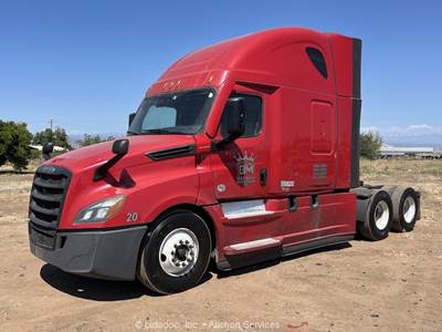 2020 Freightliner Cascadia T/A Sleeper Truck Tractor Detroit DD15 A/T bidadoo