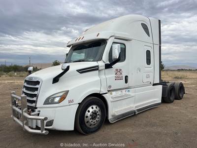 2021 Freightliner Cascadia T/A High Roof Sleeper Truck Tractor DD15 A/T bidadoo