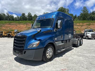 2021 Freightliner Cascadia T/A Sleeper Truck Tractor Detroit DD15 A/T bidadoo