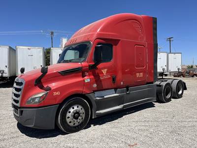 2020 Freightliner Cascadia T/A Sleeper Truck Tractor Detroit DD15 A/T bidadoo