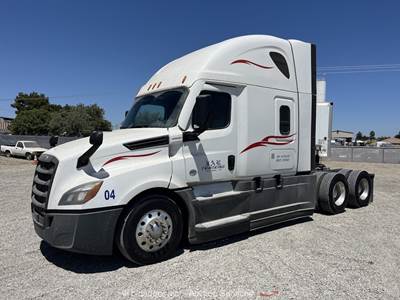2021 Freightliner Cascadia T/A Sleeper Truck Tractor Detroit DD15 bidadoo