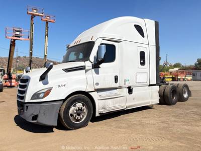 2023 Freightliner Cascadia T/A Sleeper Truck Tractor Detroit DD15 A/T bidadoo