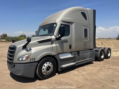 2021 Freightliner Cascadia T/A High Roof Sleeper Truck Detroit DD15 A/T bidadoo