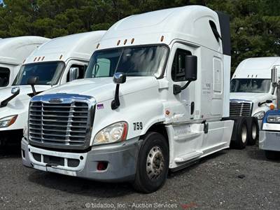 2018 Freightliner Cascadia T/A Sleeper Truck Tractor Detroit bidadoo -Repair