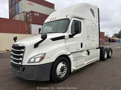 2019 Freightliner Cascadia T/A Sleeper High Roof Truck Tractor DD15 A/T bidadoo
