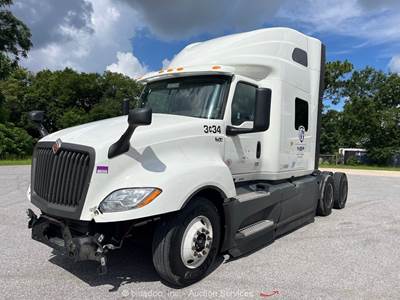 2023 International LT625 T/A Sleeper Truck Tractor Semi Cummins X15 A/T bidadoo