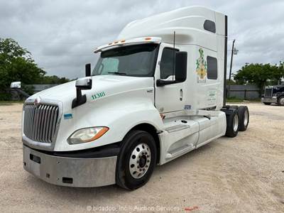 2018 International LT625 High-Roof Sleeper Truck Tractor Cummins A/C bidadoo