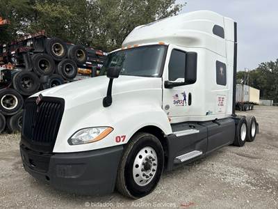 2021 International LT625 T/A Sleeper Truck Tractor Cummins X15 450EX A/T bidadoo