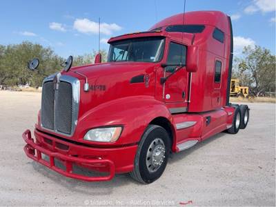 2017 Kenworth T660 T/A Sleeper Truck Tractor Semi 450 HP Cummins M/T bidadoo