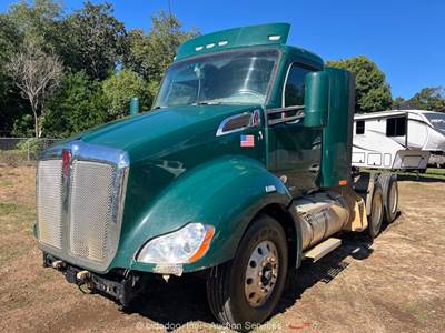 2019 Kenworth T680 T/A Semi Truck Tractor A/T Paccar MX-13 455HP bidadoo -Repair