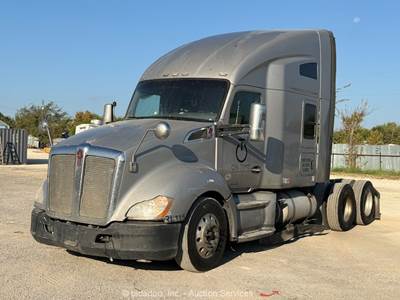 2017 Kenworth T680 T/A High-Roof Sleeper Semi Truck Tractor Cummins M/T bidadoo