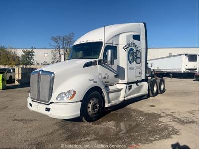 2018 Kenworth T680 T/A Sleeper Semi Truck Tractor Cummins X15 450SA A/T bidadoo