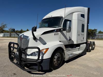 2023 Kenworth T680 T/A High Roof Sleeper Truck Tractor Paccar MX-13 A/T bidadoo