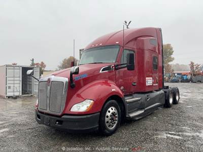 2020 Kenworth T680 T/A High Roof Sleeper Truck Tractor Paccar MX-13 A/T bidadoo