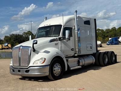 2019 Kenworth T680 T/A Mid Roof Sleeper Truck Tractor Paccar MX-13 M/T bidadoo