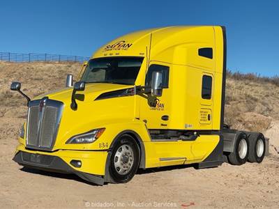 2023 Kenworth T680 T/A High Roof Sleeper Truck Tractor Cummins X15 A/T bidadoo