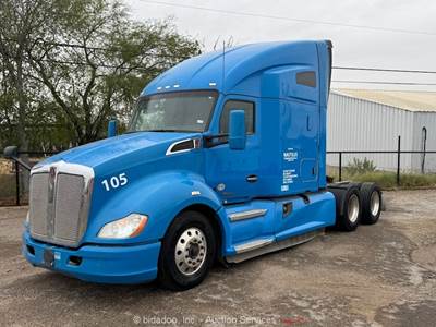 2020 Kenworth T680 T/A Sleeper Truck Tractor Cummins X15 400SA APU A/T bidadoo