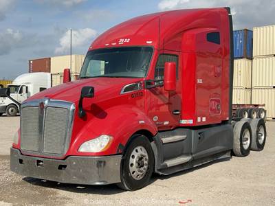 2019 Kenworth T680 T/A High Roof Sleeper Truck Tractor Cummins A/T bidadoo