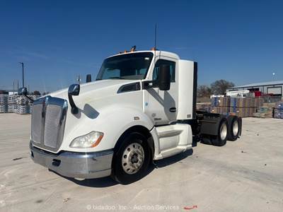 2016 Kenworth T680 T/A Day Cab Semi Truck Tractor Paccar 455 HP A/T bidadoo