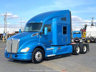 2018 Kenworth T680 T/A High Roof Sleeper Semi Truck Tractor MX-13 A/T bidadoo