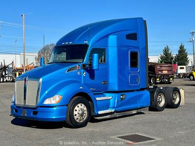 2018 Kenworth T680 T/A High Roof Semi Sleeper Truck Tractor MX-13 A/T bidadoo